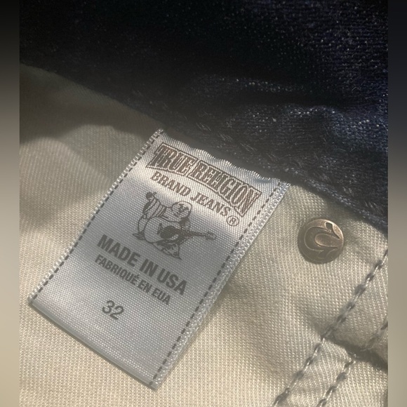 Rare! Made in USA 🇺🇸 Ricky Ropestitch True Religion size 32x33 - Picture 7 of 14